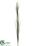 Silk Plants Direct Grass Spray - Green - Pack of 12