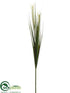 Silk Plants Direct Pampas Grass Spray - Green - Pack of 12