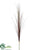 Grass Plume Spray - Green Burgundy - Pack of 12