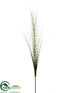 Silk Plants Direct Grass Plume Spray - Green Yellow - Pack of 12