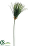 Silk Plants Direct Umbrella Grass Spray - Green - Pack of 12