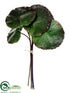 Silk Plants Direct Galax Leaf Bundle - Green - Pack of 12