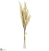 Silk Plants Direct Rattail Grass Bundle - Beige Cream - Pack of 6