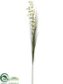 Silk Plants Direct Bells of Ireland Grass Spray - Green Two Tone - Pack of 12