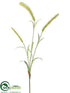 Silk Plants Direct Marsh Grass Spray - Cream Green - Pack of 12