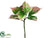 Hydrangea Leaf Spray - Green Pink - Pack of 12