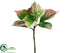 Silk Plants Direct Hydrangea Leaf Spray - Green Pink - Pack of 12