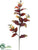 Hydrangea Leaf Spray - Rust Yellow - Pack of 12