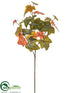 Silk Plants Direct Ivy Spray - Orange Green - Pack of 12