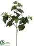 Silk Plants Direct Ivy Spray - Green Cream - Pack of 12