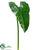 Calla Lily Leaf Spray - Green - Pack of 12