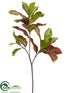 Silk Plants Direct Croton Leaf Spray - Green Red - Pack of 12