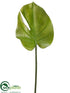 Silk Plants Direct Split Philodendron Leaf Spray - Green - Pack of 12