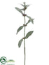 Silk Plants Direct Lamb's Ear Spray - Green Gray - Pack of 24