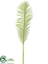 Silk Plants Direct Palm Leaf Spray - Green - Pack of 12