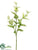Spring Green Leaf Spray - Variegated - Pack of 12