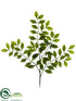 Silk Plants Direct Golden Leaf Spray - Green - Pack of 12