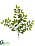 Silk Plants Direct Golden Leaf Spray - Green - Pack of 12