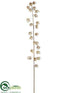 Silk Plants Direct Chinese Lantern Spray - Beige - Pack of 8