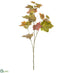 Silk Plants Direct Maple Leaf Spray - Orange Green - Pack of 12