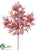 Japanese Maple Leaf Spray - Burgundy - Pack of 12