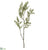 Faux Moss Branch - Green Gray - Pack of 12