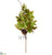 Maple, Pine Cone Spray - Green Burgundy - Pack of 12
