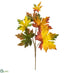 Silk Plants Direct Maple Spray - Fall - Pack of 12