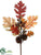 Acorn, Cone, Oak Leaf Spray - Fall - Pack of 12