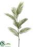 Silk Plants Direct Areca Palm Spray - Green - Pack of 12