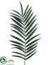 Silk Plants Direct Kentia Palm Frond Spray - Green - Pack of 48