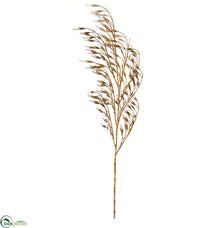 Plastic Rice Spray - Brown Light - Pack of 12