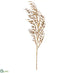 Silk Plants Direct Plastic Rice Spray - Brown Light - Pack of 12