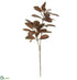 Silk Plants Direct Smoke Leaf Spray - Brown - Pack of 12