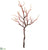 Plastic Twig Tree Branch - Rust Brown - Pack of 6
