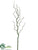 Coral Twig Spray - Green - Pack of 12