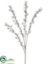Silk Plants Direct Seeded Twig Spray - Brown Cream - Pack of 12