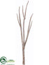 Silk Plants Direct Branch - Brown Whitewashed - Pack of 4