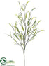 Silk Plants Direct Willow Spray - Green - Pack of 12