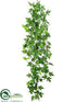 Silk Plants Direct Sweet Potato Leaf Hanging Vine - Green Light - Pack of 6