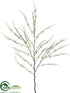 Silk Plants Direct Giant Wild Kiwi Vine Spray - Green Brown - Pack of 6