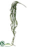 Silk Plants Direct Leaf Hanging Vine - Green - Pack of 12