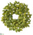 White Ash Leaf Wreath - Green Two Tone - Pack of 2