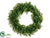 Boxwood Wreath - Green Two Tone - Pack of 6