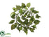 Silk Plants Direct Bodhi Tree Leaf Wreath - Green Two Tone - Pack of 2