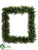 Rectangular Boxwood Wreath - Green - Pack of 4