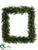 Rectangular Boxwood Wreath - Green - Pack of 4