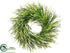 Silk Plants Direct Grass Wreath - Green - Pack of 6