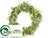 Grape Leaf Wreath - Green - Pack of 6