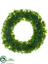 Silk Plants Direct Ivy Leaf Wreath - Green - Pack of 2